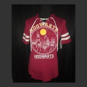 Juniors Harry Potter HOGWARTS S/S Hoodie S, L, XL